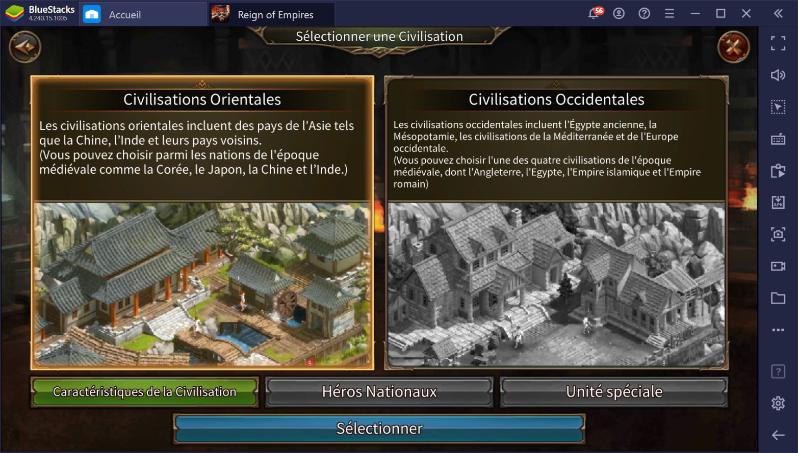 Jouer à Reign of Empires - Un RTS tactique aux batailles épiques disponible sur PC avec BlueStacks