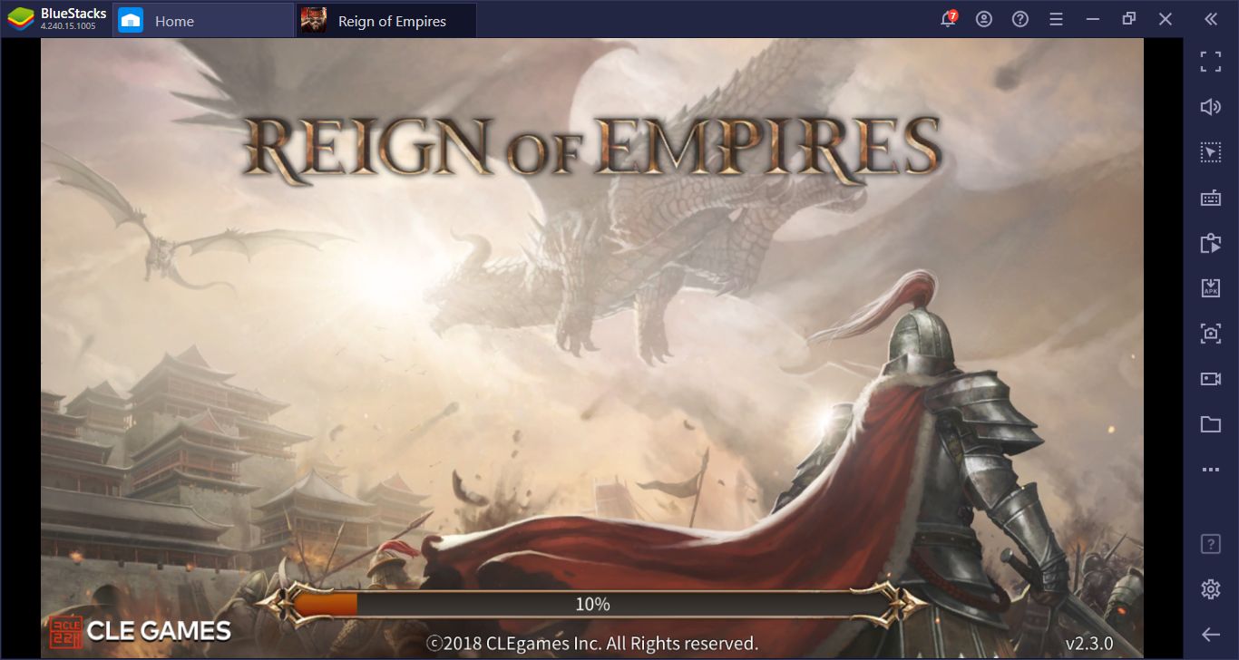 Bilgisayarınızda Reign of Empires - Epic Battle Tactics Oynayın: BlueStacks Kurulum Rehberi
