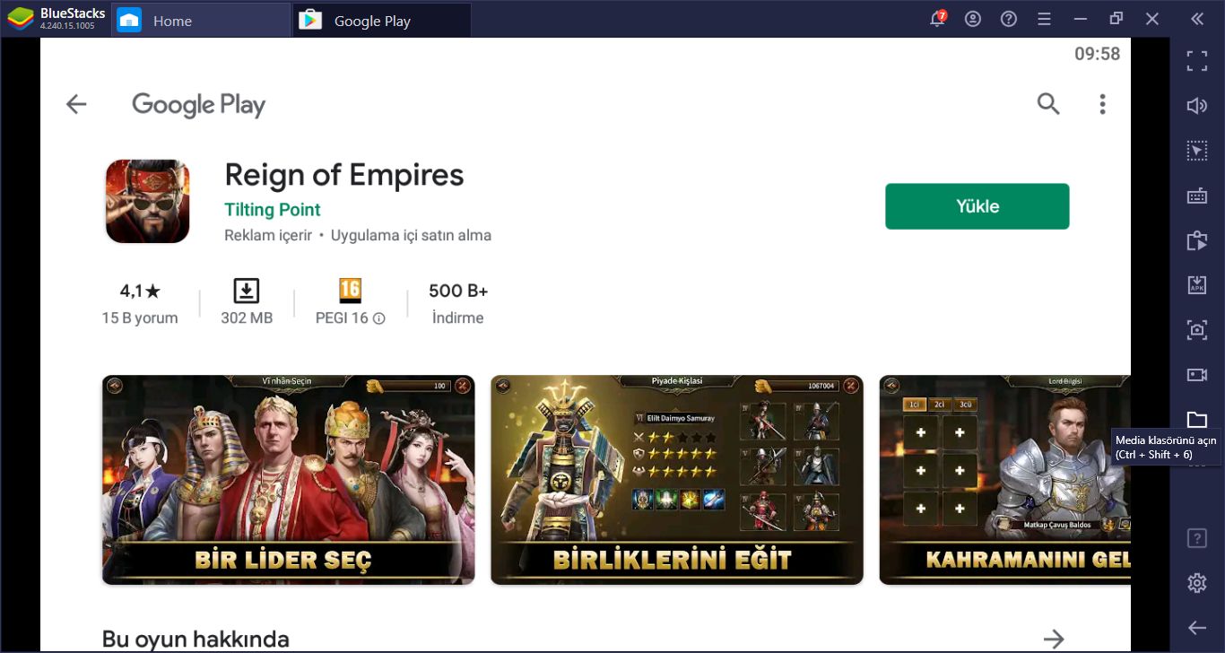 Bilgisayarınızda Reign of Empires - Epic Battle Tactics Oynayın: BlueStacks Kurulum Rehberi