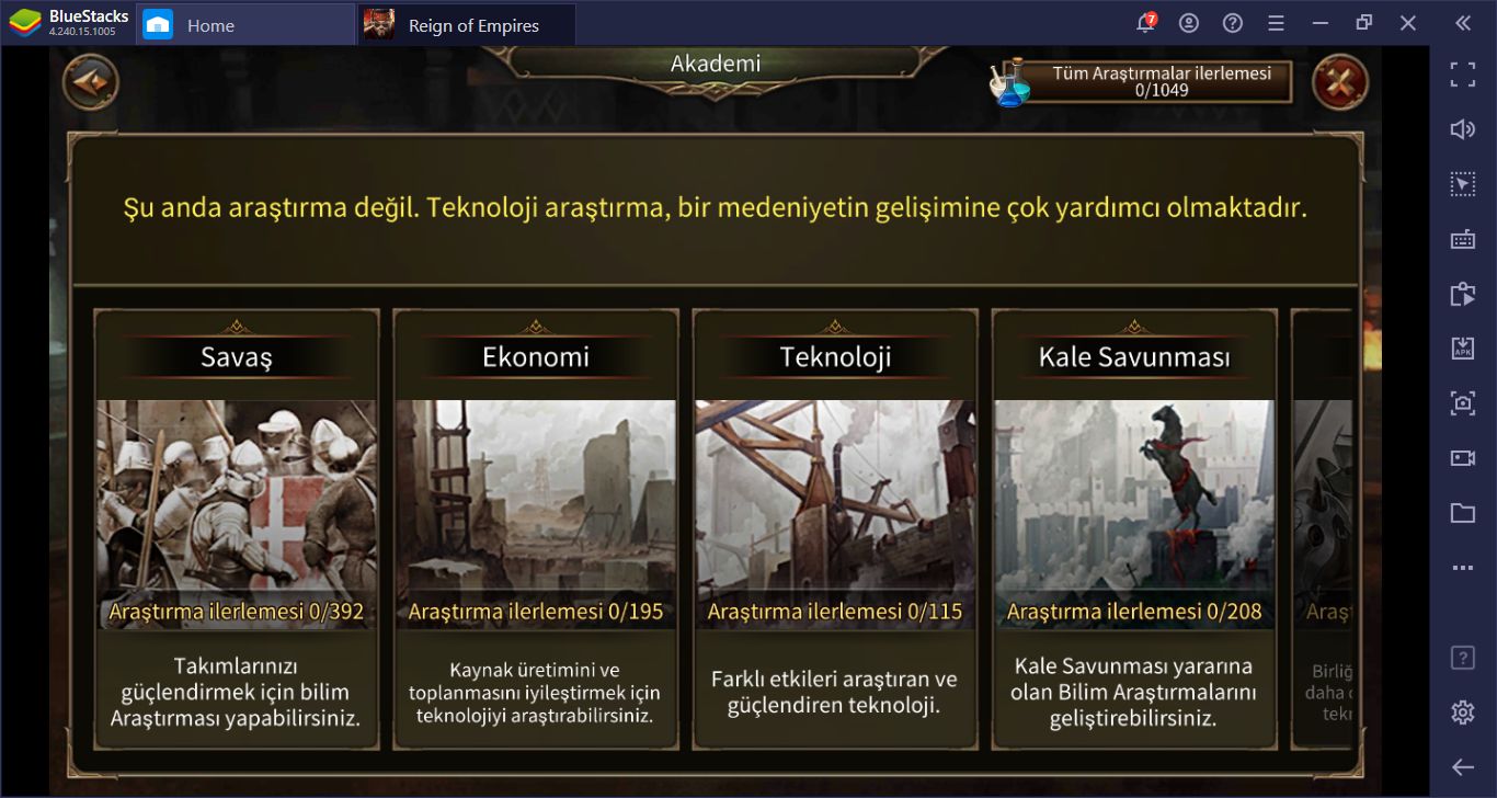 Yeni Başlayanlar İçin Reign of Empires – Epic Battle Tactics Rehberi