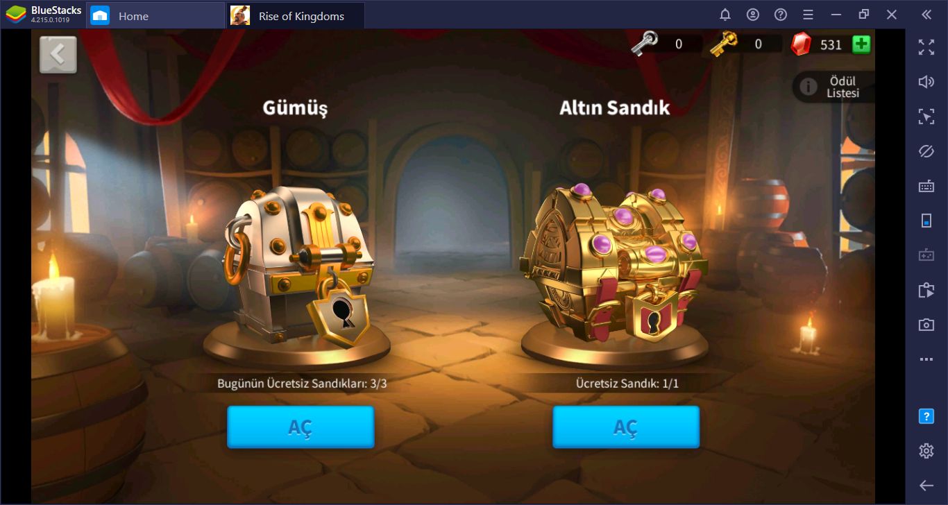 BlueStacks Makroları İle Rise of Kingdoms Oyununu Otomatikleştirin