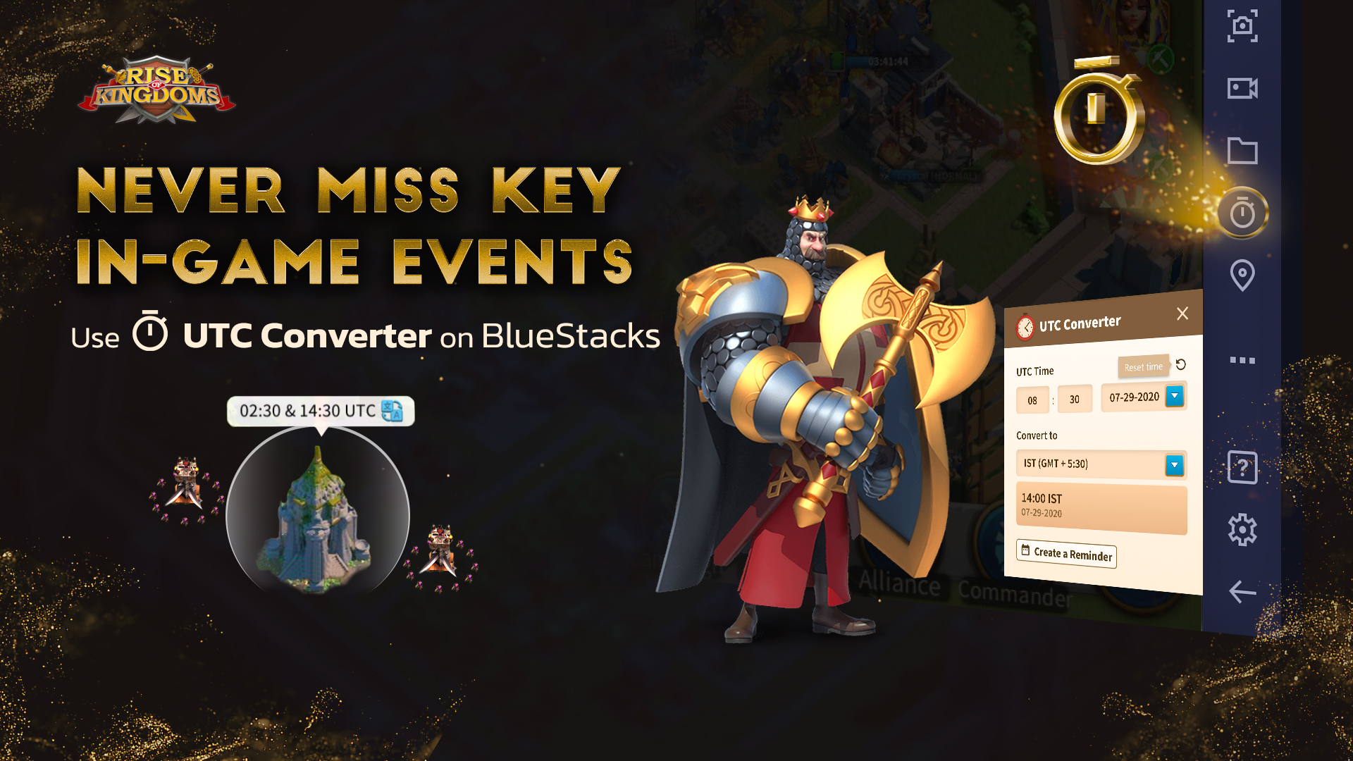 Introducing the BlueStacks UTC Converter: Convert in-Game Events from UTC to your Time Zone