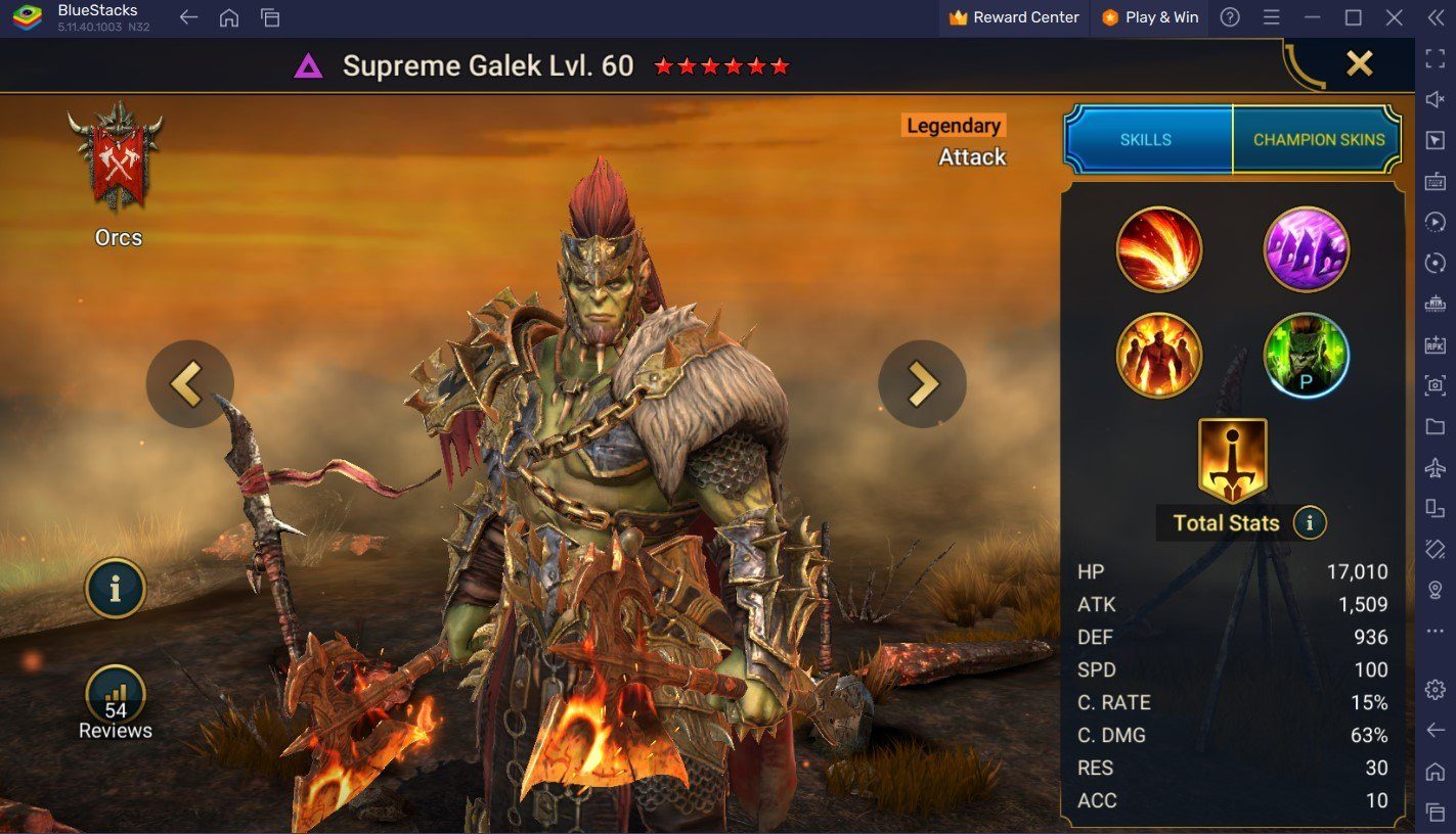 RAID: Shadow Legends – Eine Chance, Supreme Galek mit dem neuen Champion-Jagd-Turnier zu erhalten