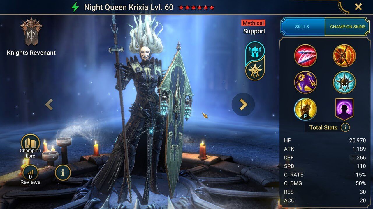 Mythical Champions Tier List – RAID Shadow Legends