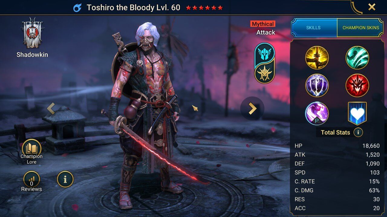 Mythical Champions Tier List – RAID Shadow Legends