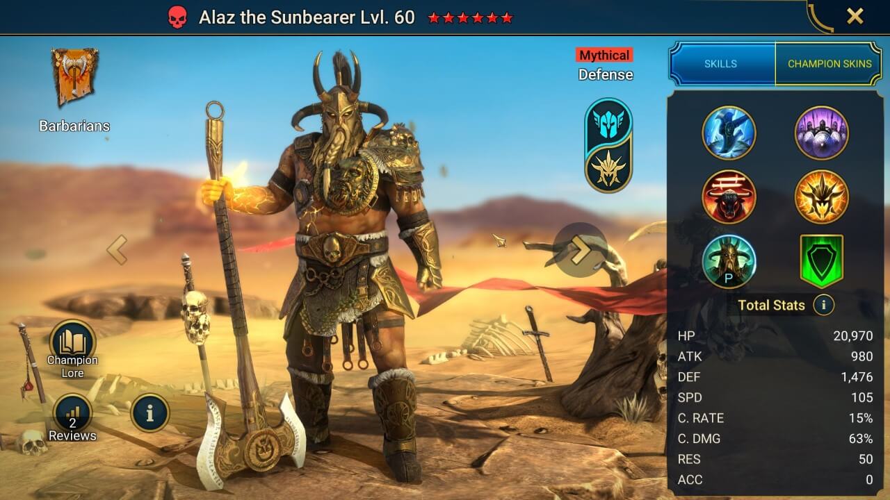 Mythical Champions Tier List – RAID Shadow Legends