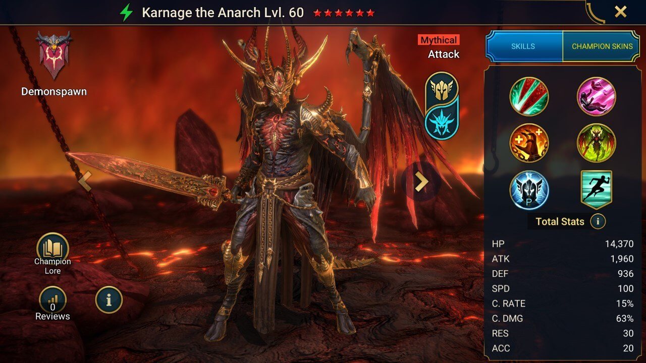 Mythical Champions Tier List – RAID Shadow Legends