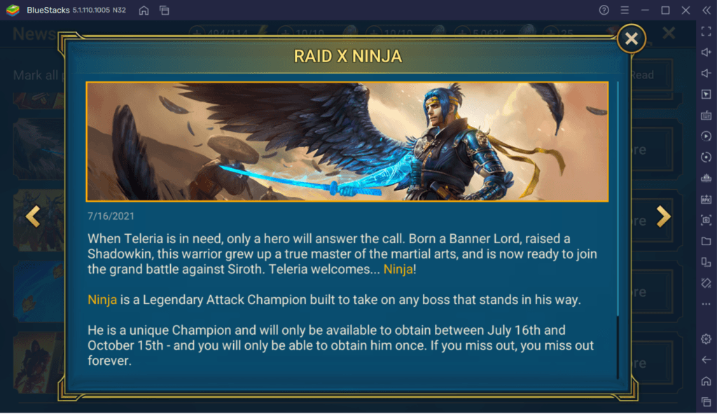 RAID: Shadow Legends - Ninja Champion Leitfaden