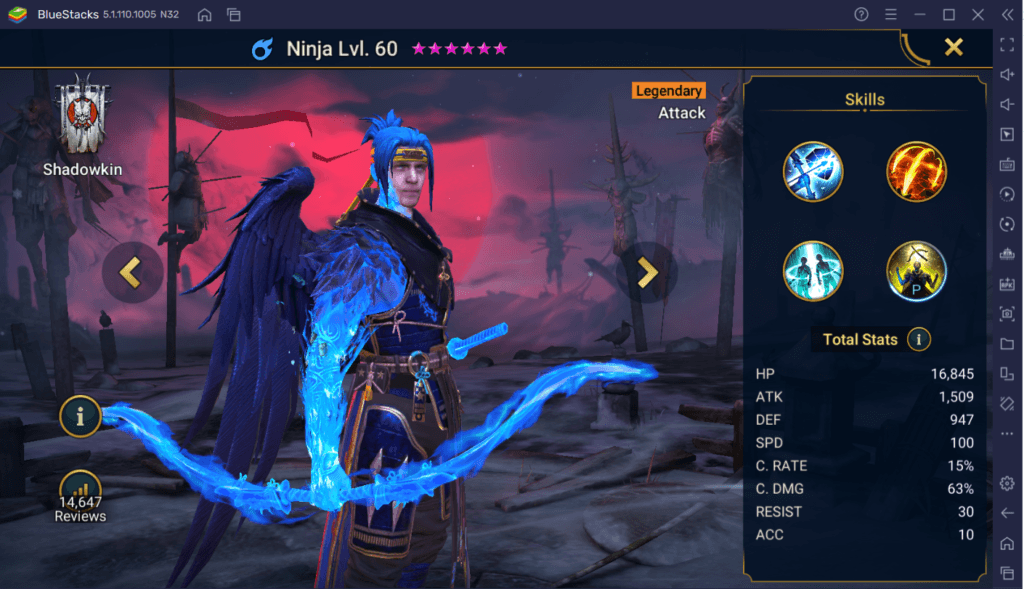 RAID: Shadow Legends - Ninja Champion Leitfaden