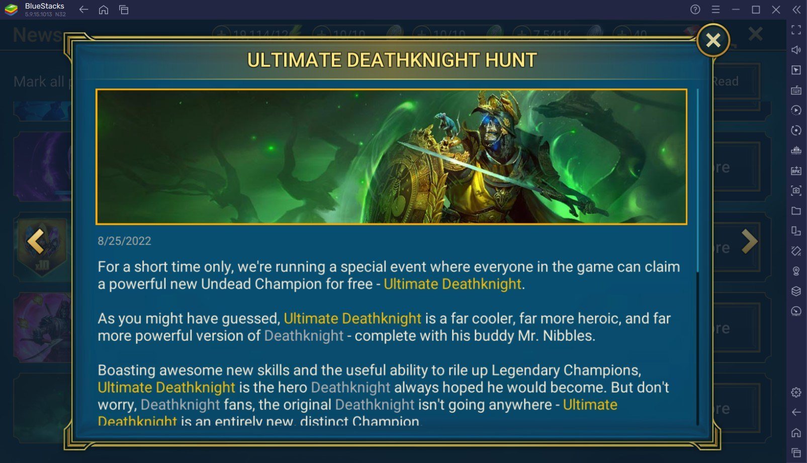 RAID: Shadow Legends – Ultimate Deathknight Champion-Leitfaden