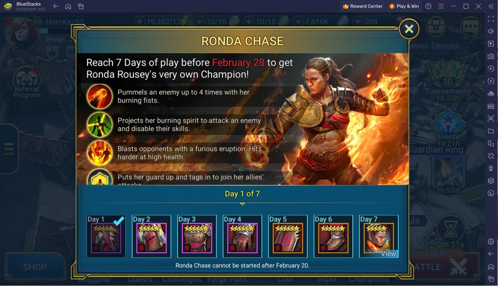 Hol dir deinen kostenlosen legendären Champion Ronda in RAID: Shadow Legends und saftige Belohnungen mit neuem Einlösecode