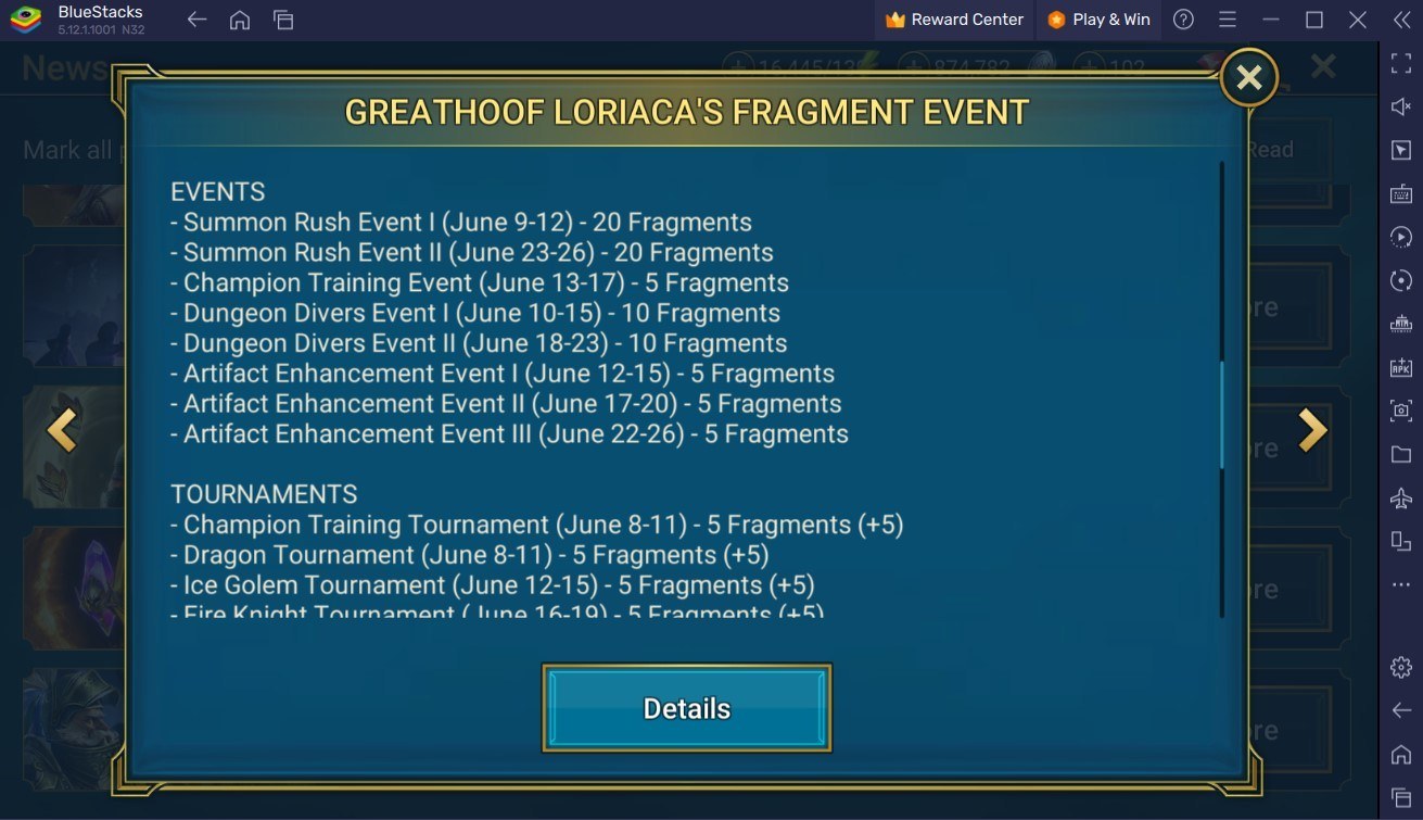 RAID: Shadow Legends - Großhuf Loriaca Fragment Fusion Event Guide