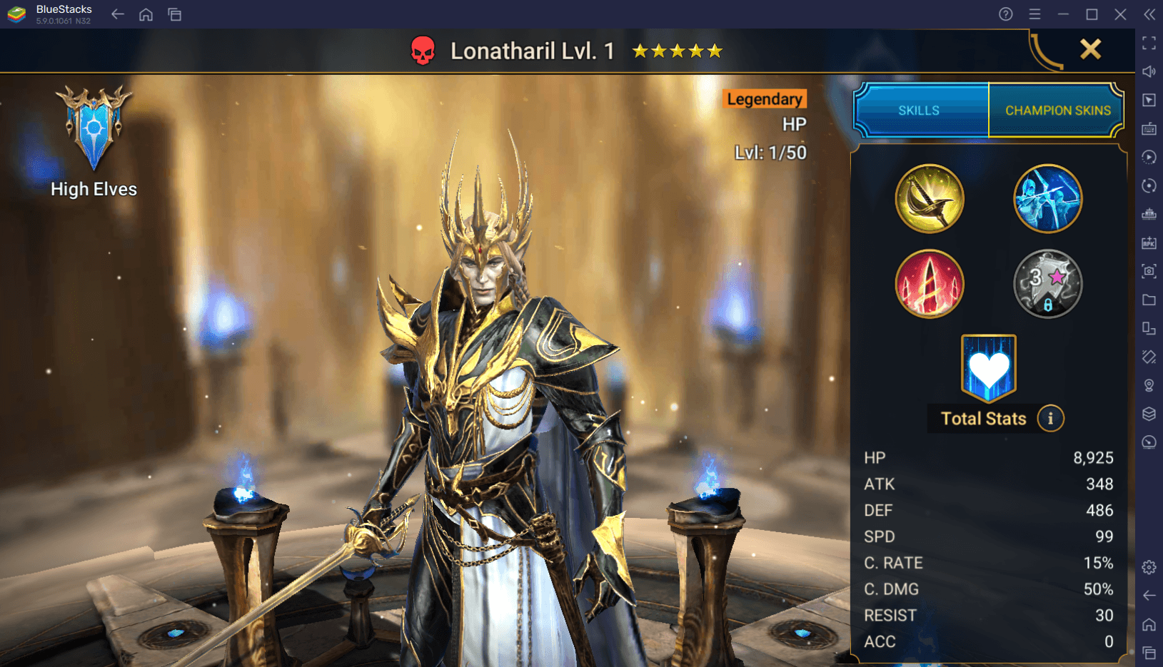 RAID: Shadow Legends - Lonatharil Legendärer Champion Fusionsguide