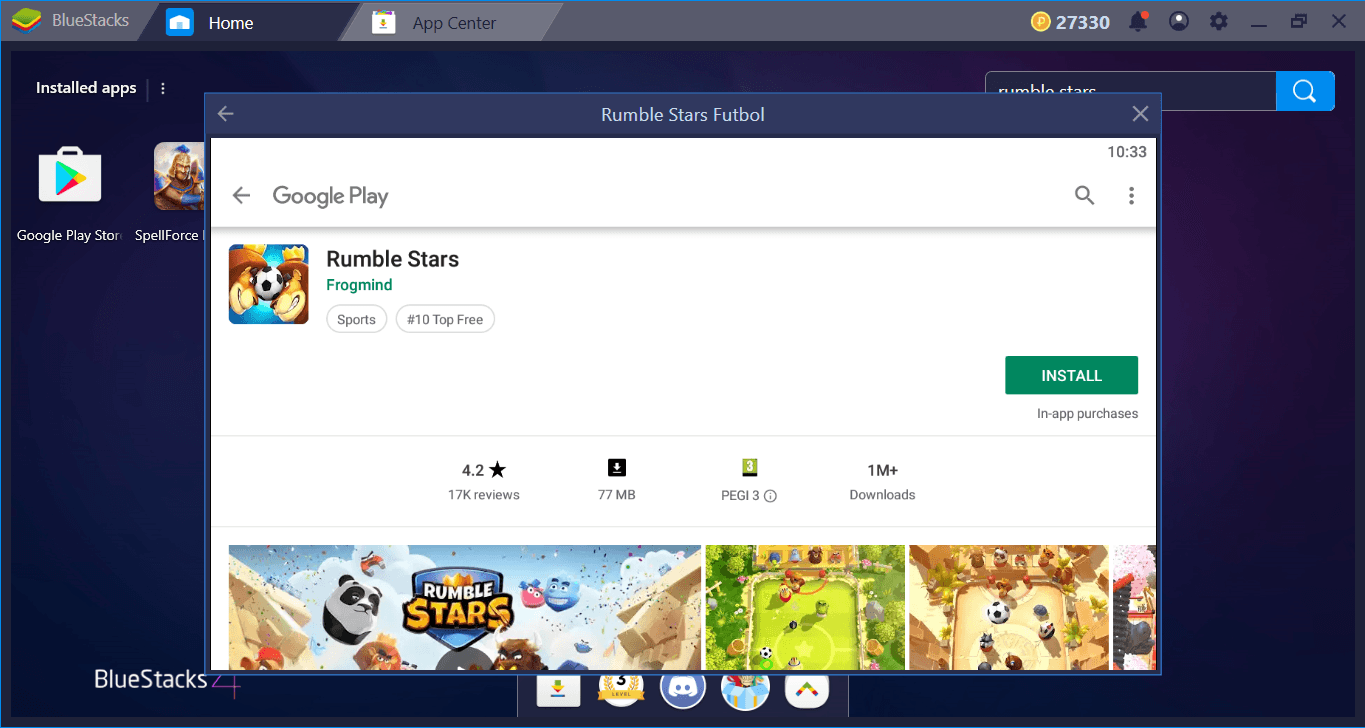 Let’s Start A Rumble Stars Match On BlueStacks