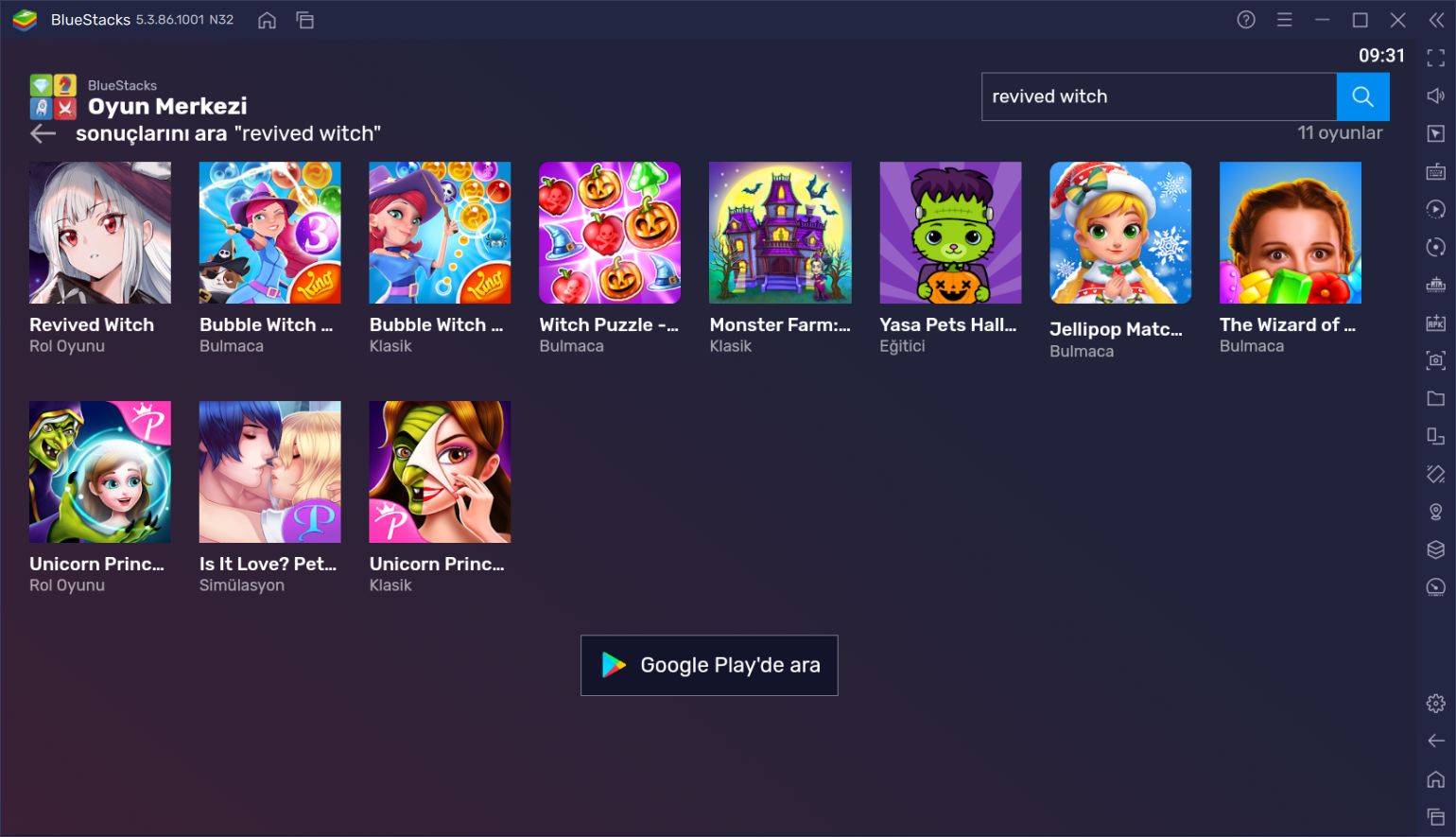 BlueStacks ile Revived Witch Oyununu PC’de Oynayın