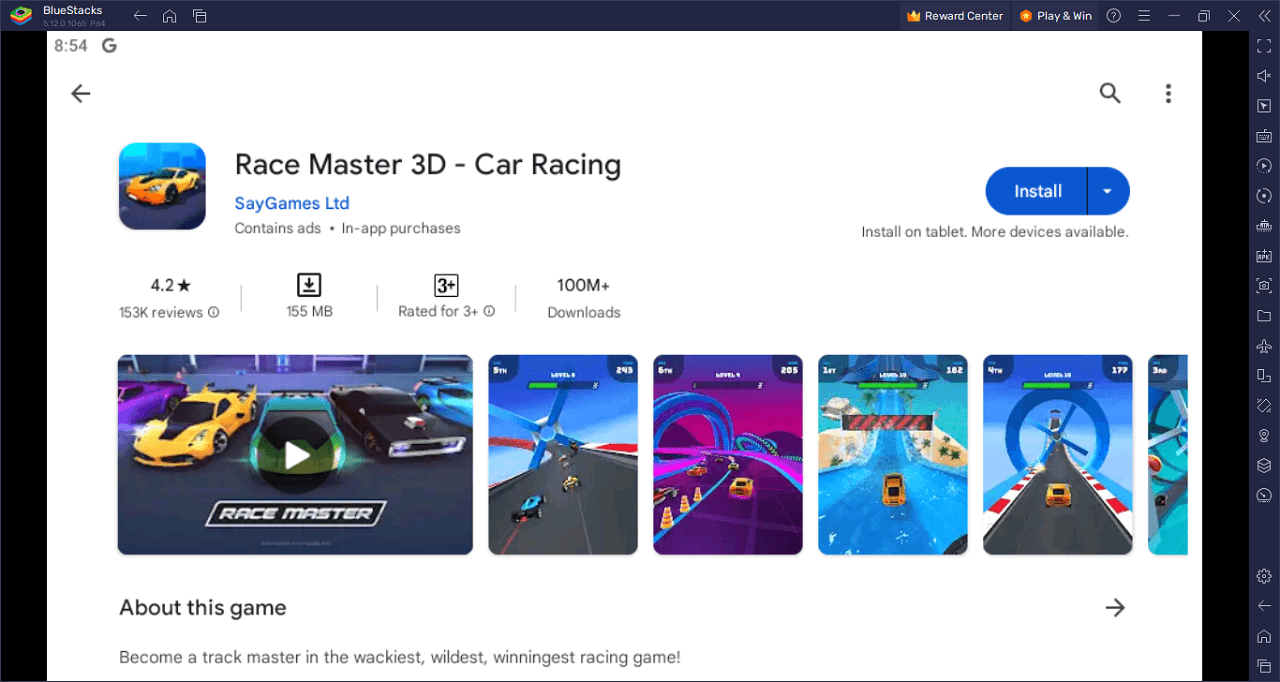 How to Play Race Master 3D - Car Racing on PC with BlueStacks
