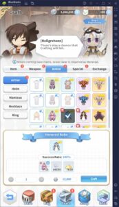 Guida al Crafting in Ragnarok: Labyrinth - Come spendere le risorse ottenute