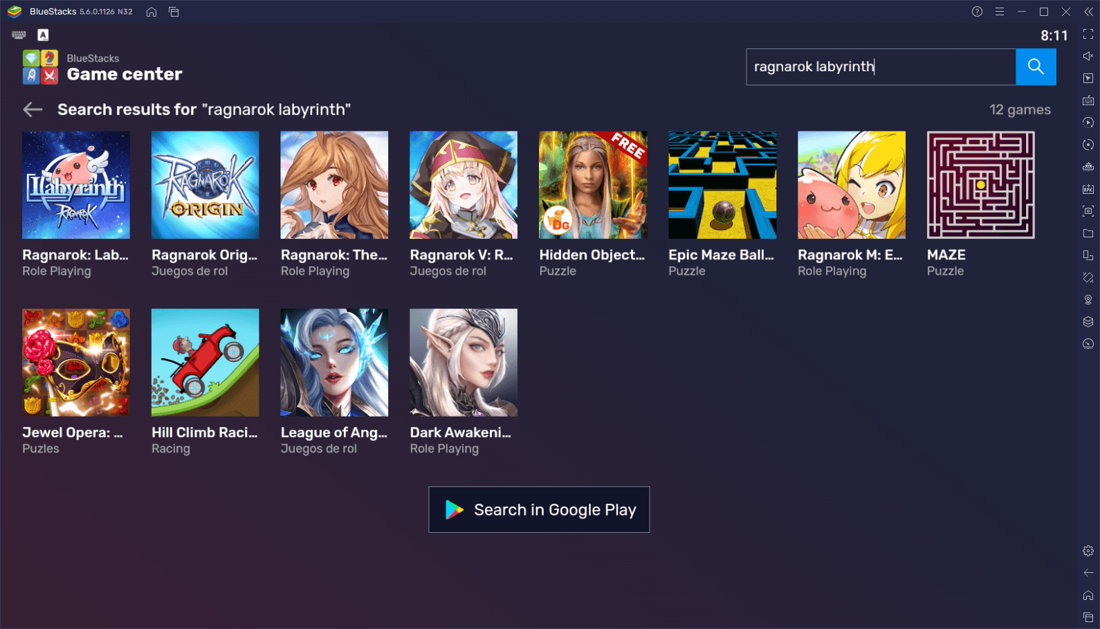 كيف تلعب Ragnarok: Labyrinth على جهاز الكمبيوتر باستخدام BlueStacks