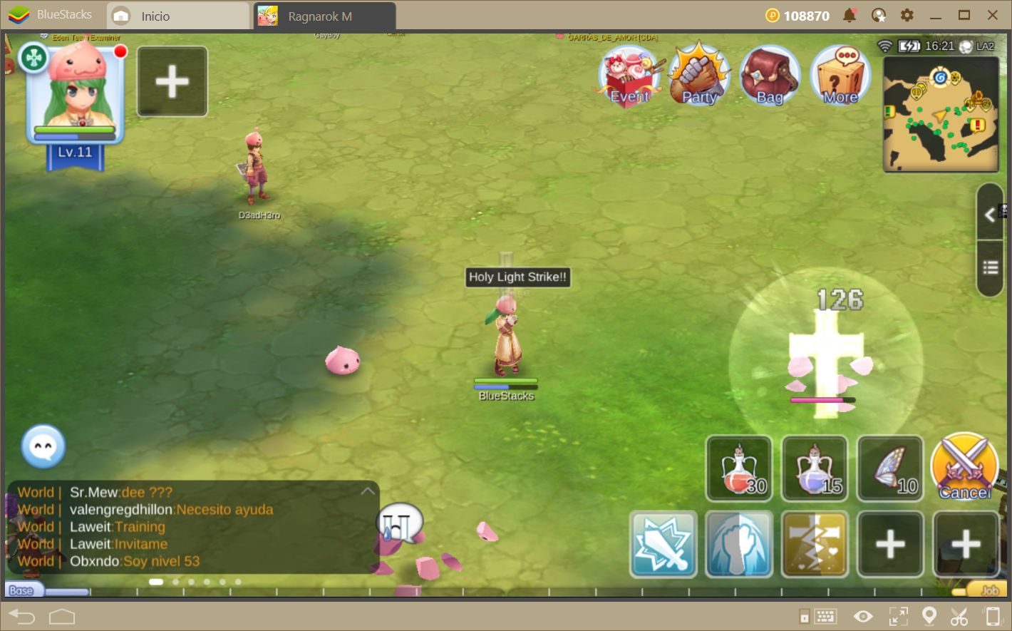 Como aproveitar BlueStacks para se sair bem em Ragnarok M: Eternal Love