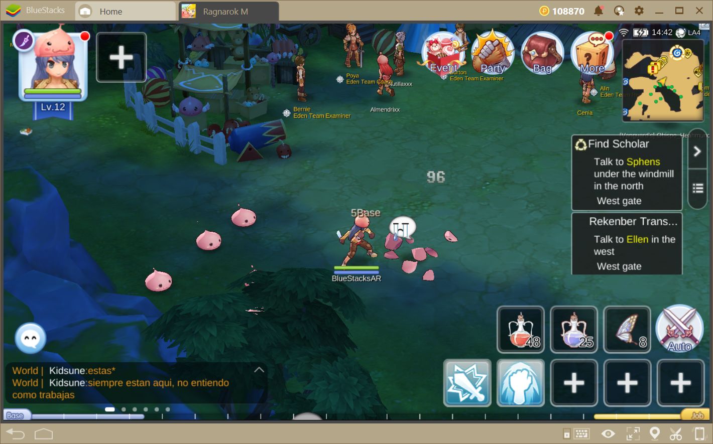 Como evoluir rapidamente em Ragnarok M: Eternal Love.