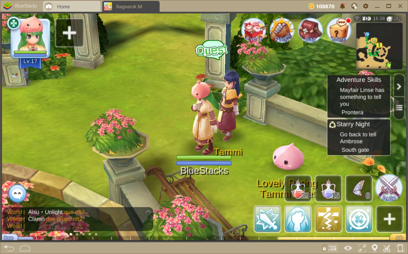 Los Mejores Métodos Para Subir de Nivel en Ragnarok M: Eternal Love