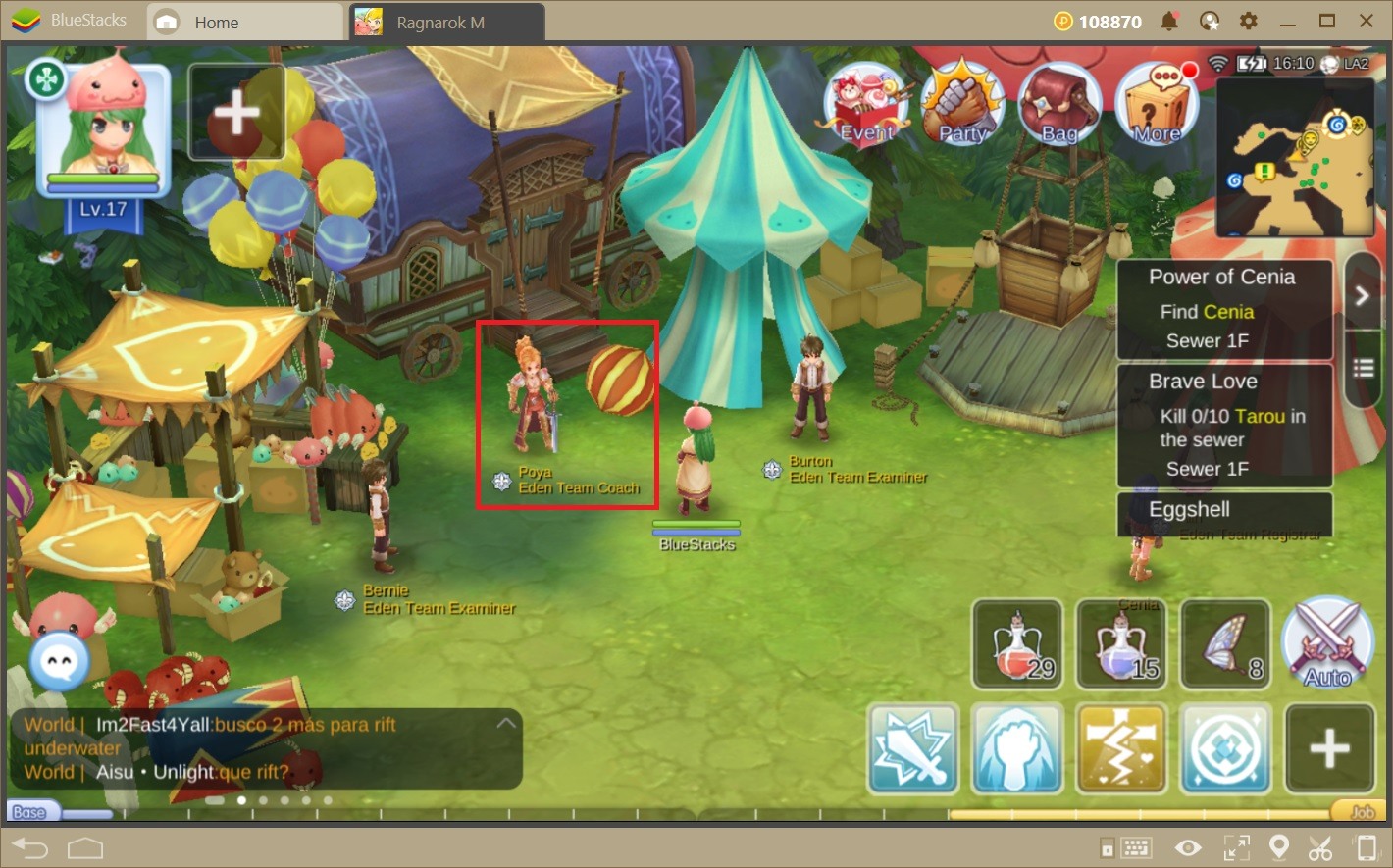 Los Mejores Métodos Para Subir de Nivel en Ragnarok M: Eternal Love