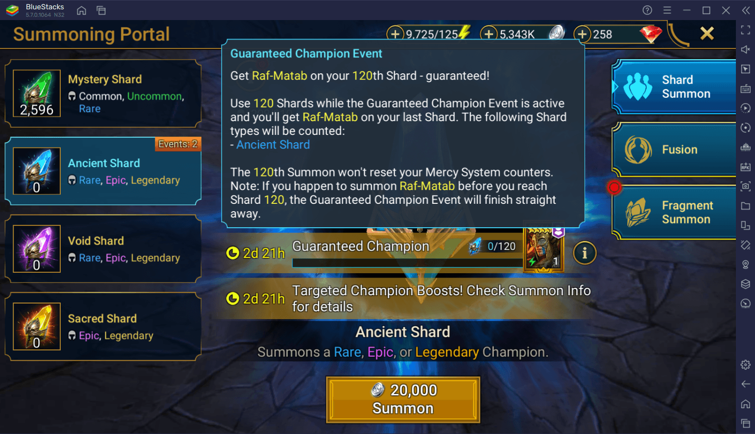 RAID: Shadow Legends – New Champion Raf-Matab Guaranteed and 10X Summoning Event