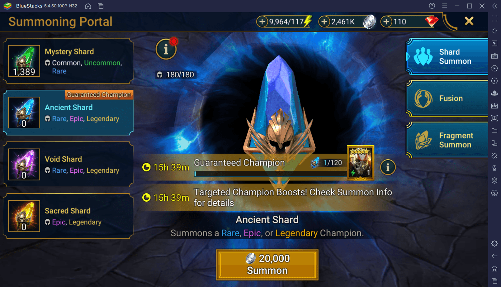 RAID: Shadow Legends – Guaranteed Genzin Summoning Event and 10X Summoning Event