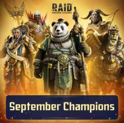 RAID: Shadow Legends — 9 новых чемпионов добавлены в октябрьском патче