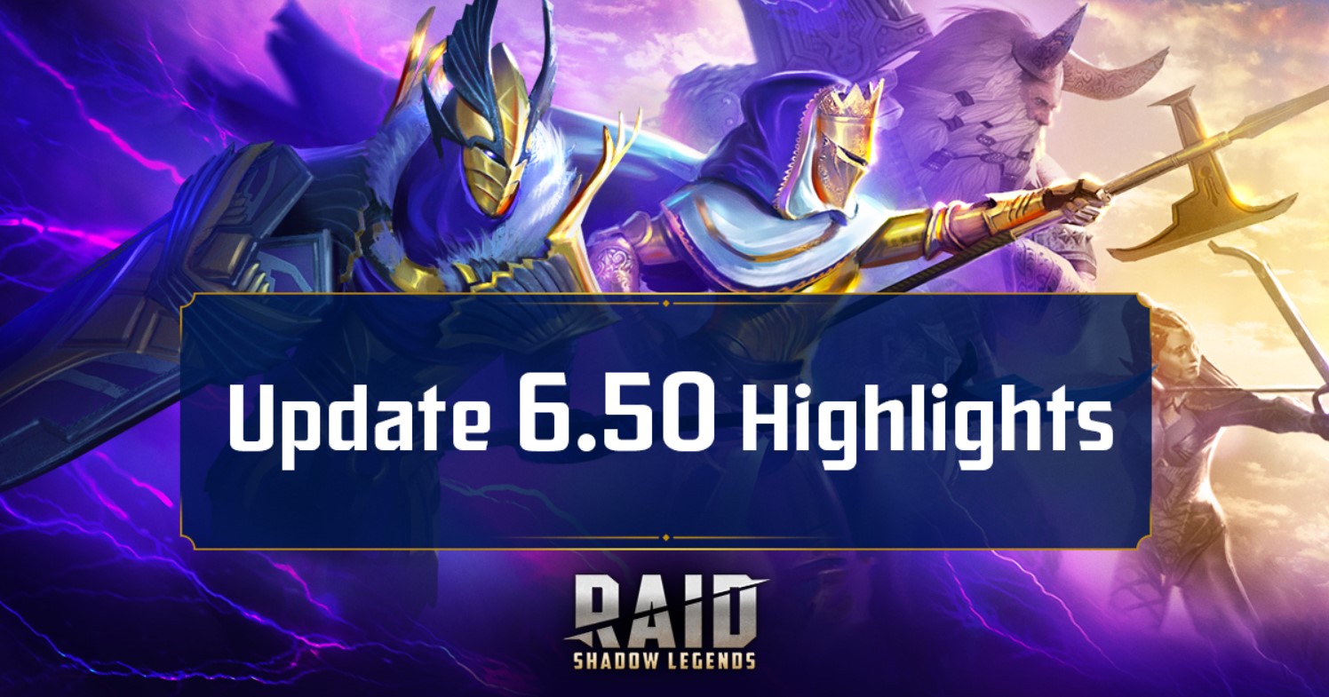 RAID: Shadow Legends – 4 New Champions, Blessings Changes, Champion Rebalancing and more in Patch 6.50
