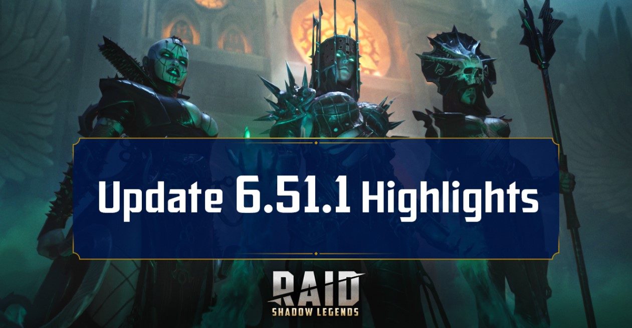 RAID: Shadow Legends – 4 New Hard Mode Dungeons, Mythical Artifacts and More in Patch 6.51.1