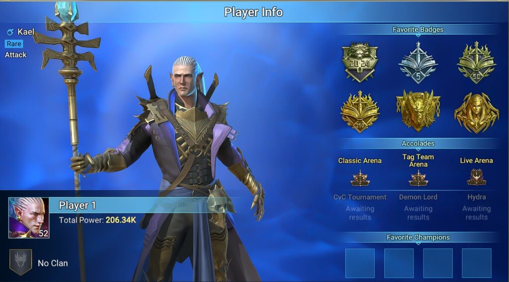 RAID: Shadow Legends – Player Profile, Badges, Champion Re-balancing ...