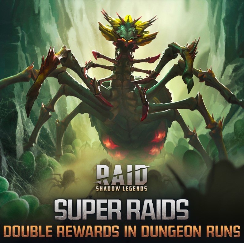 RAID: Shadow Legends Activates Super Raids as part of Yuletide Events