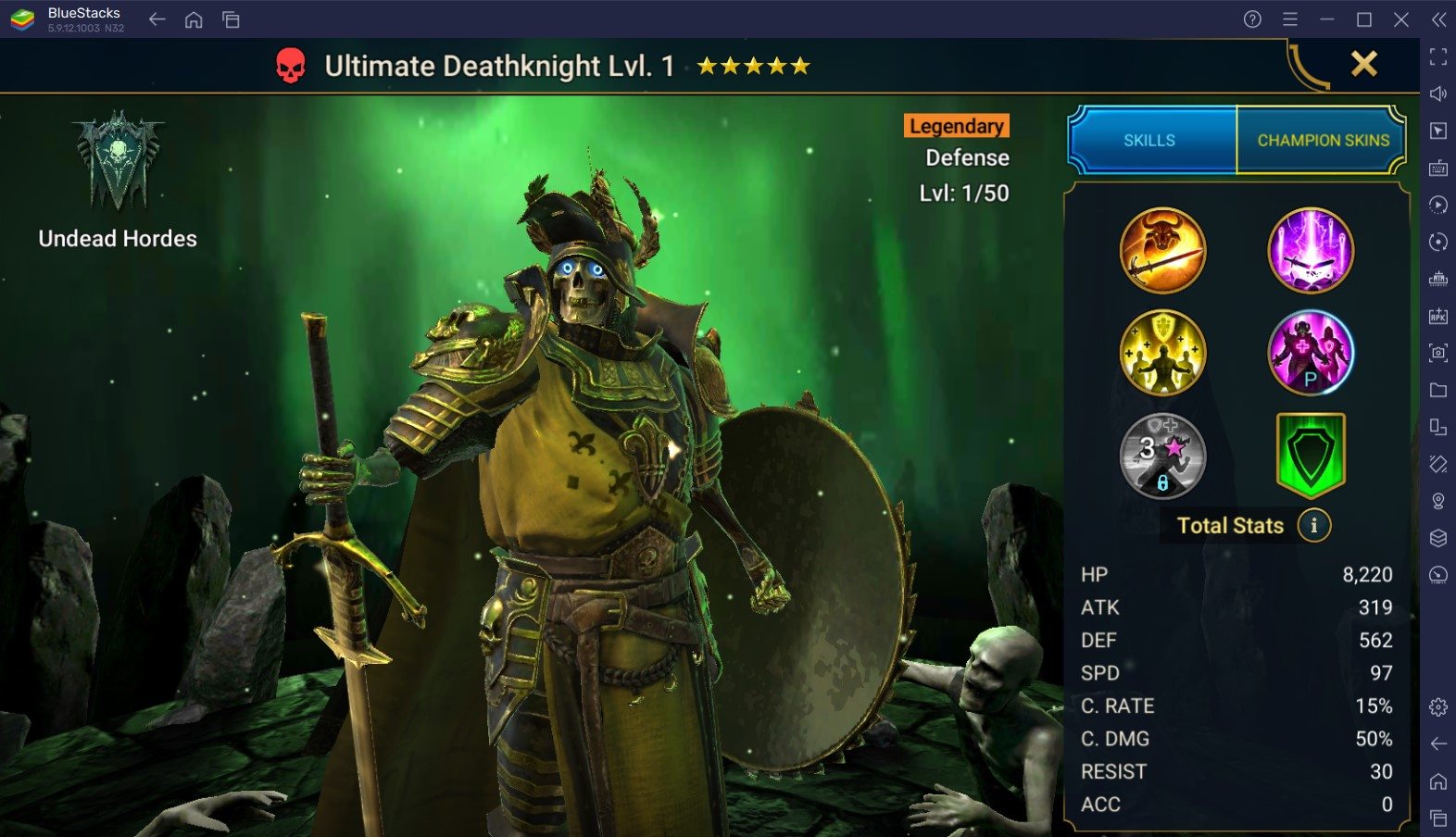 Get Your Free Legendary Champion Ultimate Deathknight RAID: Shadow Legends