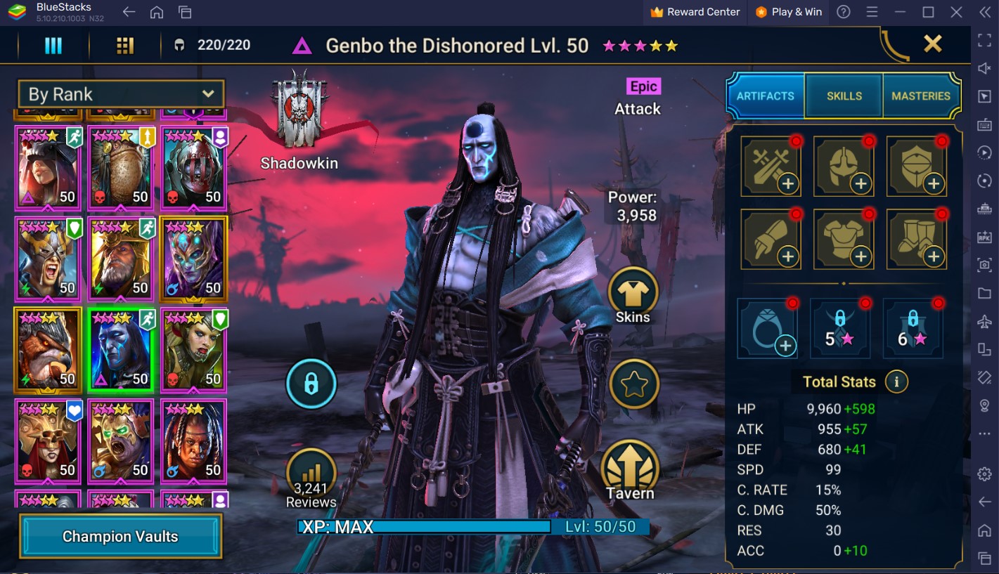 RAID: Shadow Legends – Free Void Epic Genbo the Dishonored Champion Guide