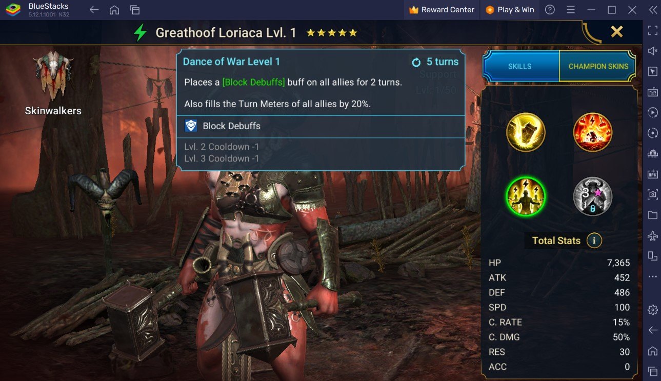 RAID: Shadow Legends – Greathoof Loriaca for Abilities, Masteries, Artifacts, and Team Comps
