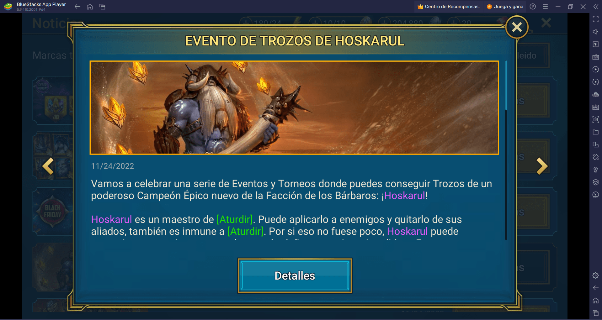 RAID: Shadow Legends – Guía de eventos de fusión de fragmentos de Hoskarul