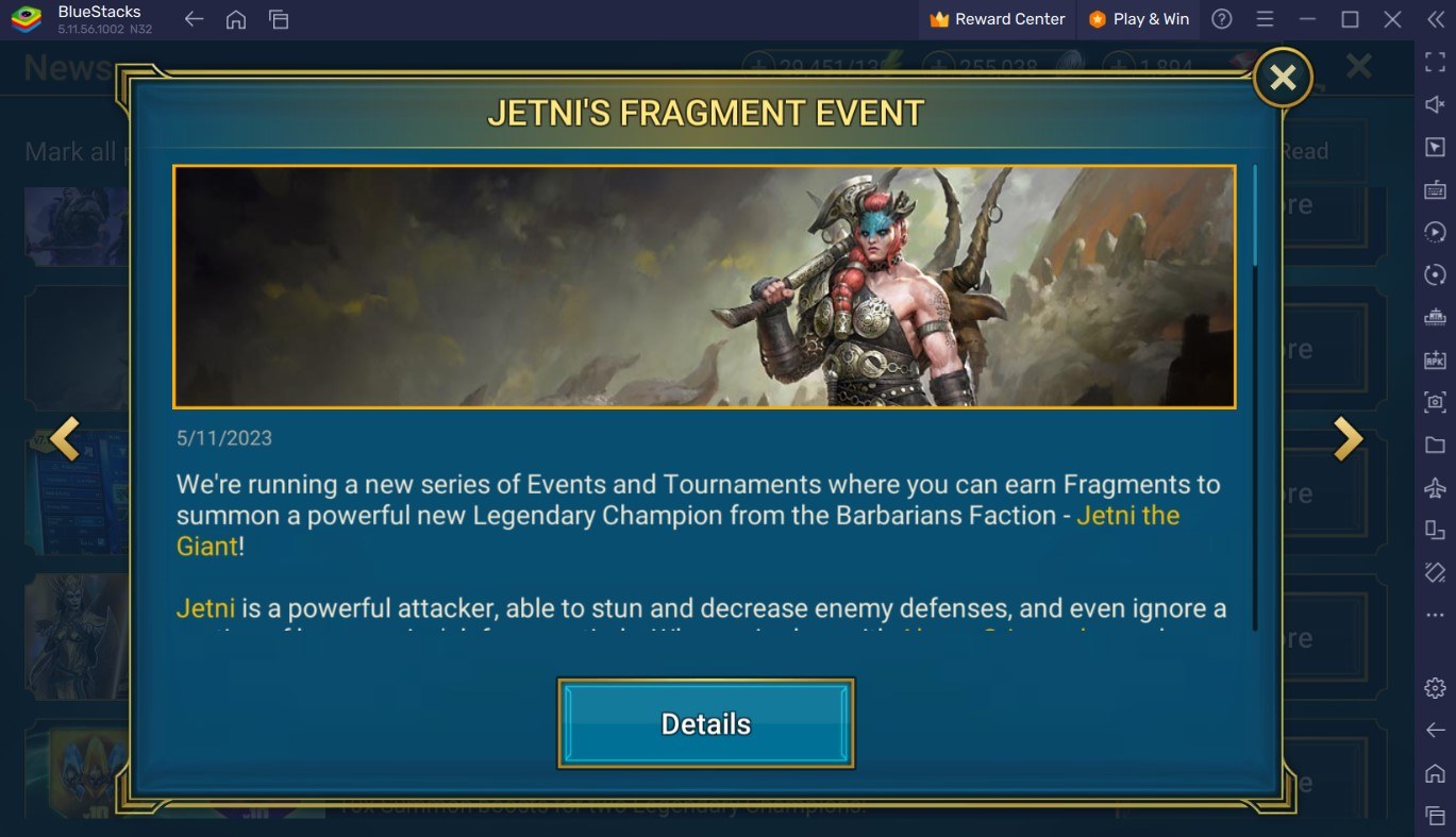 RAID: Shadow Legends – Jetni the Giant for Abilities, Masteries, Artifacts, and Team Comps