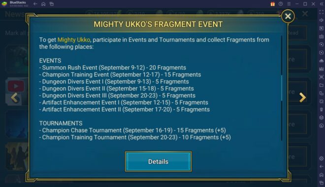 RAID: Shadow Legends Mighty Ukko Fragment Fusion Event Guide BlueStacks