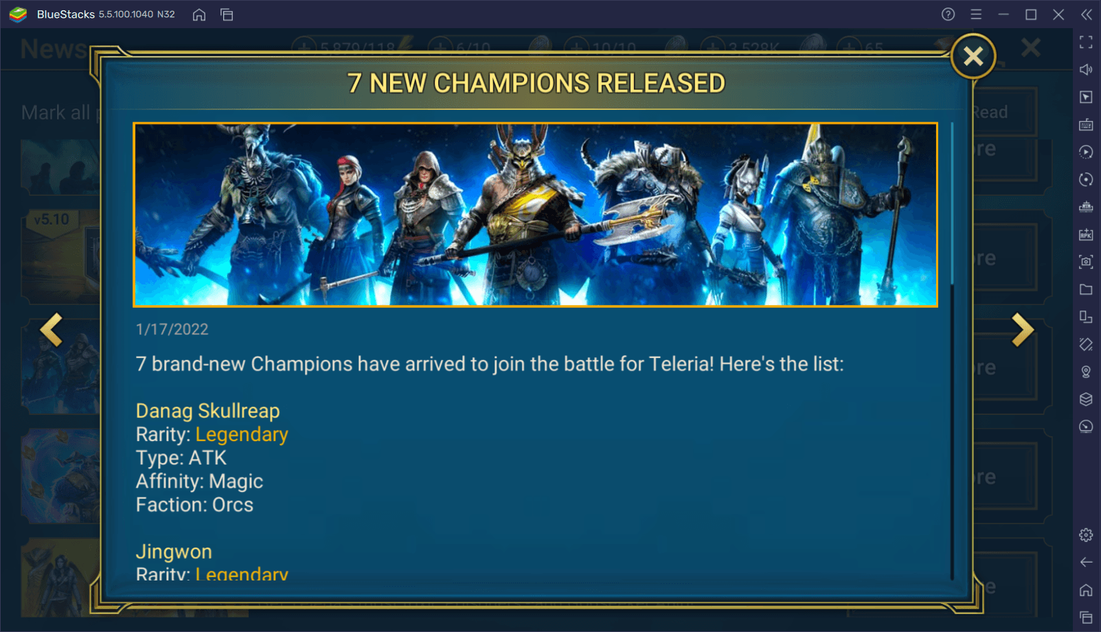 RAID: Shadow Legends – New Champions are Coming to Teleria for January 2022