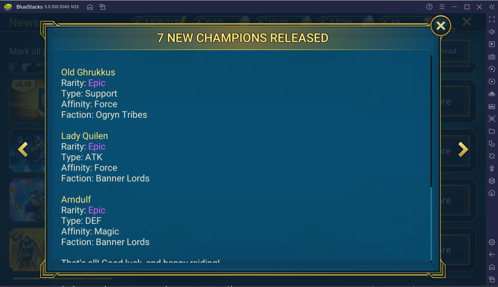 RAID: Shadow Legends – New Champions are Coming to Teleria for January 2022