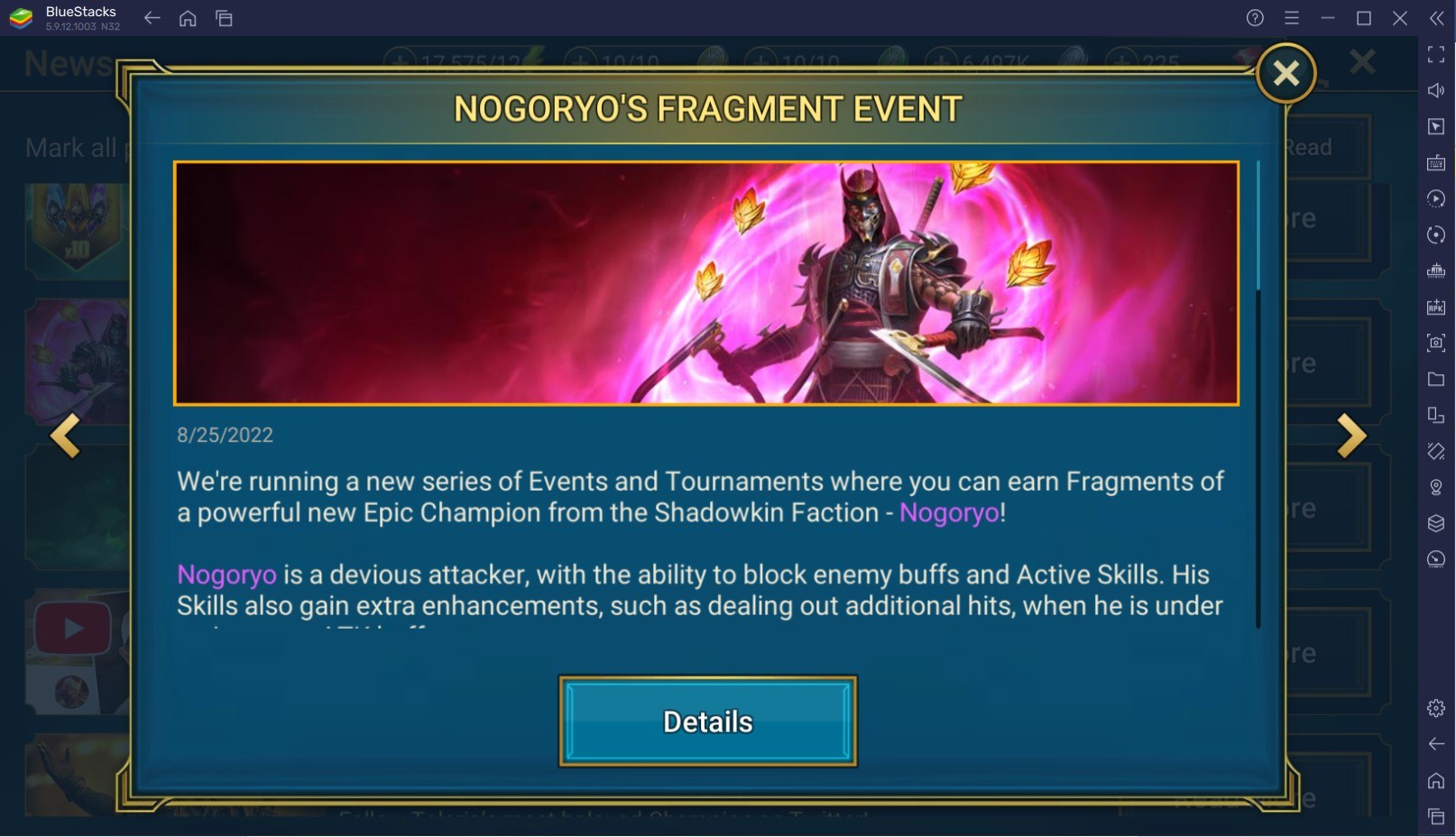 RAID: Shadow Legends – Nogoryo Fragment Fusion Event Guide