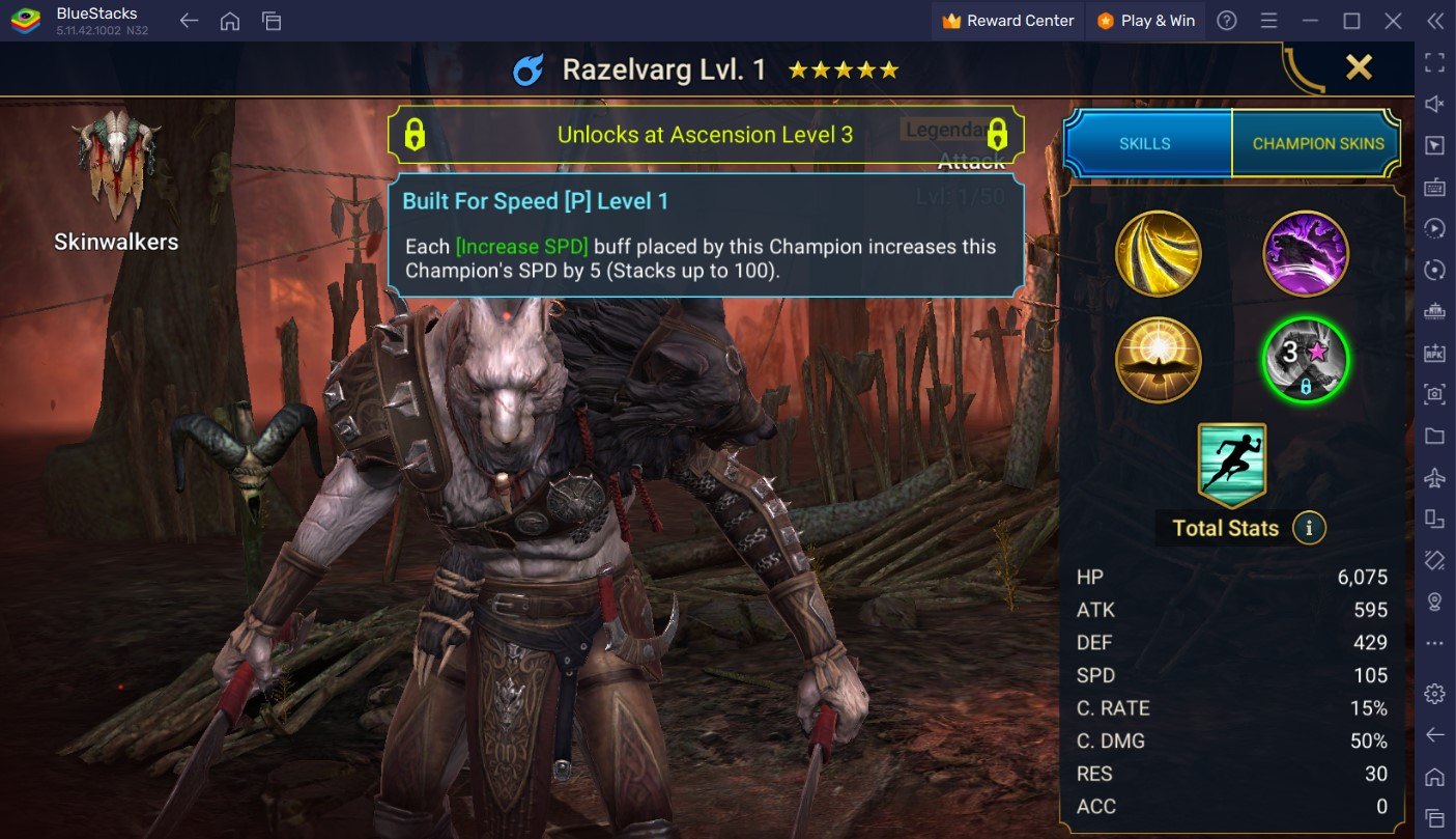 RAID: Shadow Legends – Razelvarg Champion Guide