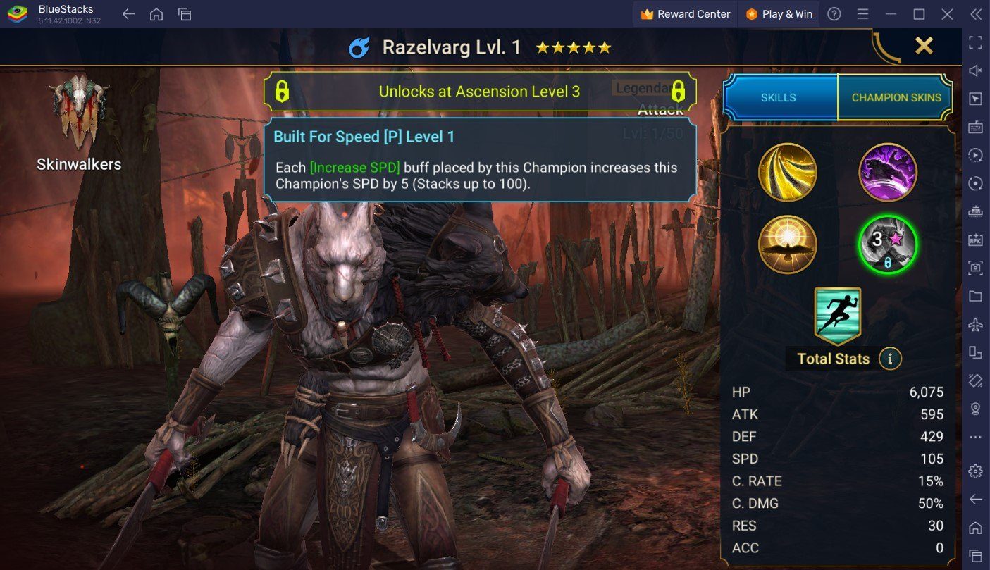 RAID Shadow Legends – Guía de campeones de Razelvarg