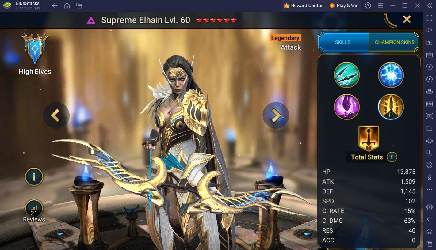supreme elhain raid shadow legends