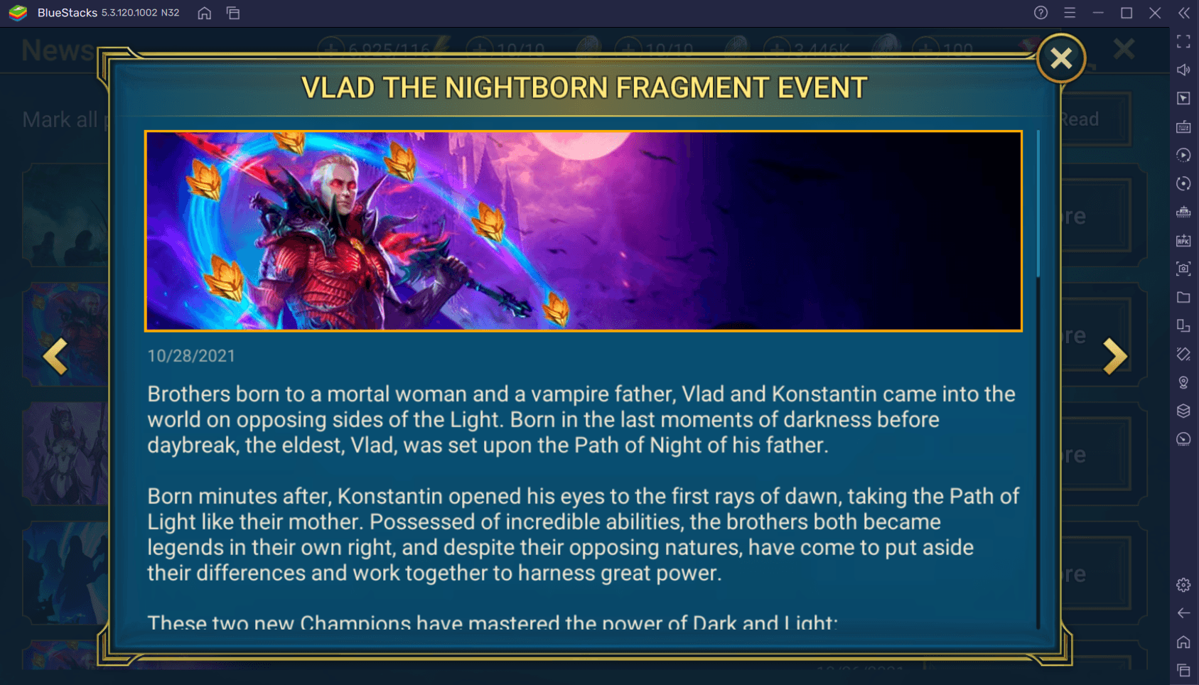 RAID: Shadow Legends - Vlad the Nightborn Fragment Fusion Guide