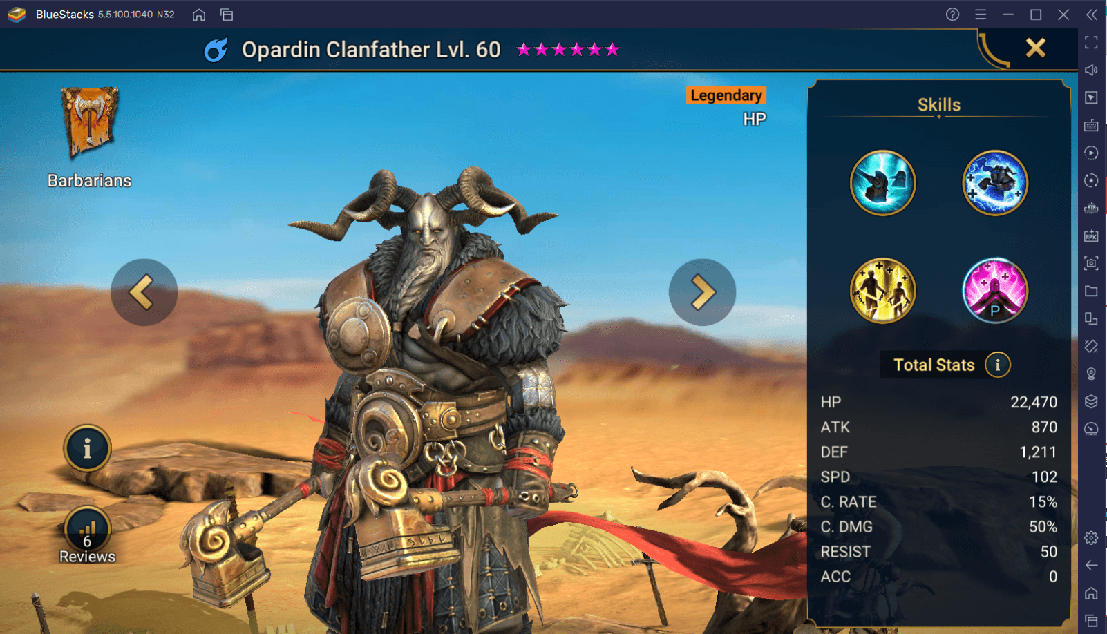 RAID: Shadow Legends – Opardin Clanfather Fragment Fusion Guide