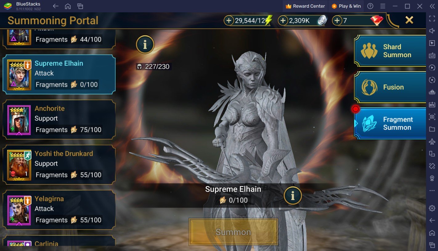 RAID: Shadow Legends – Supreme Elhain Fragment Fusion Event Guide