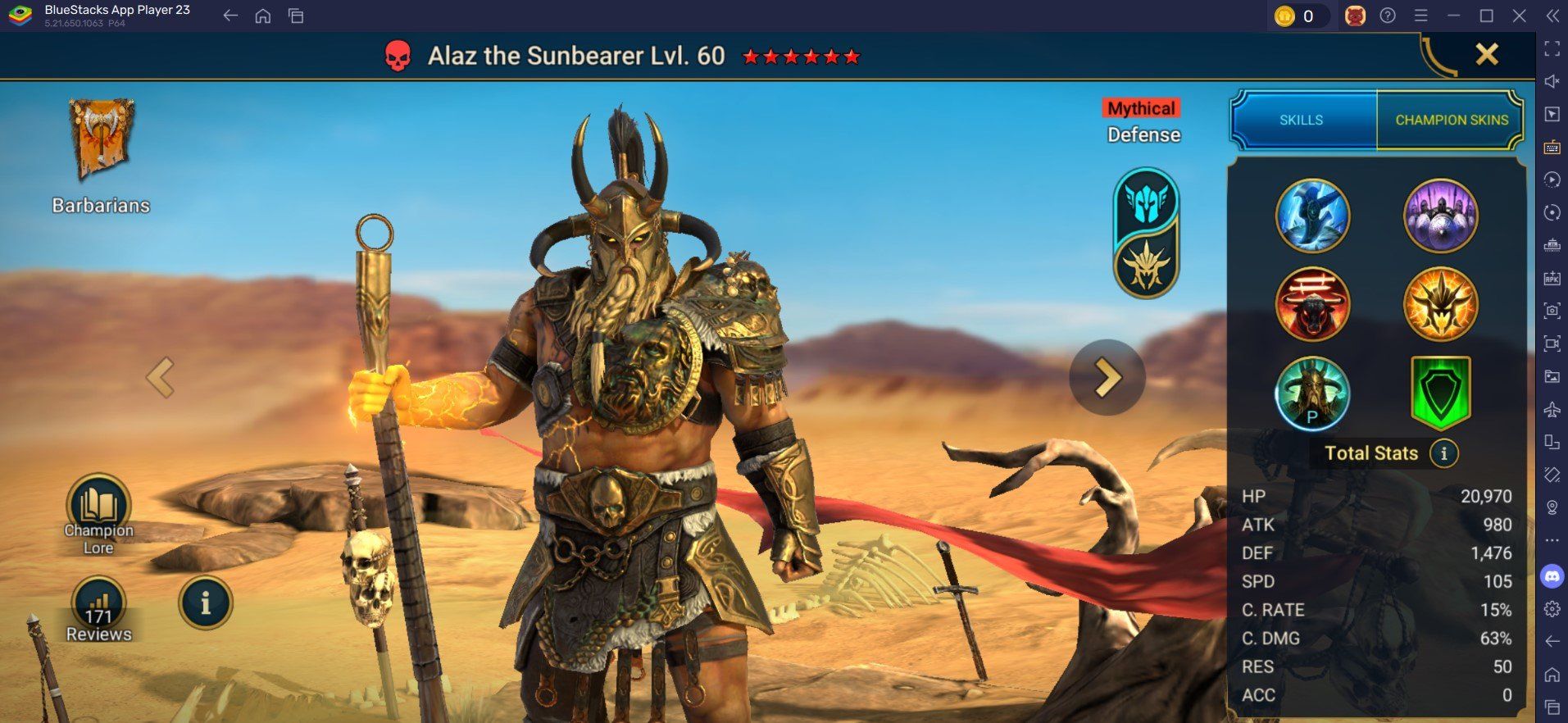 RAID: Shadow Legends - Lista poziomów dla najsilniejszych mistrzów