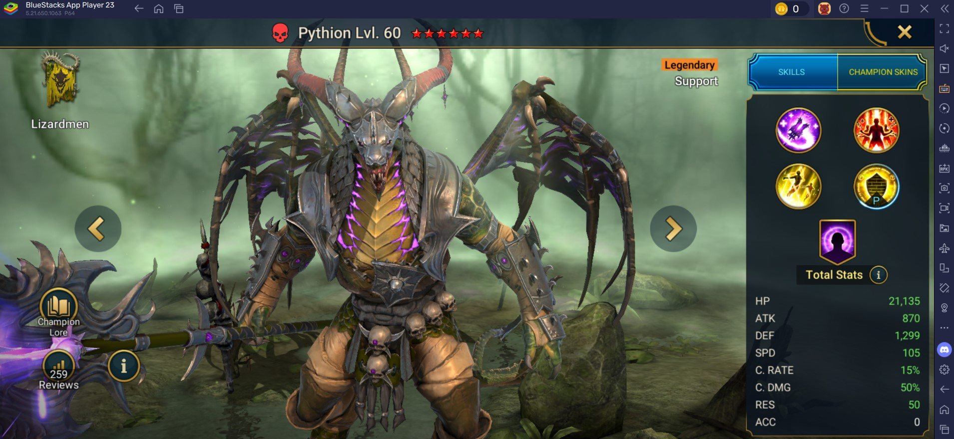 RAID: Shadow Legends - Lista poziomów dla najsilniejszych mistrzów